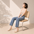 5折✦方頭露趾細高跟拖鞋【S4308】MINANA_4
