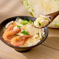 【米大師】湯泡飯-鮮蝦蒸蛋茶泡飯_1
