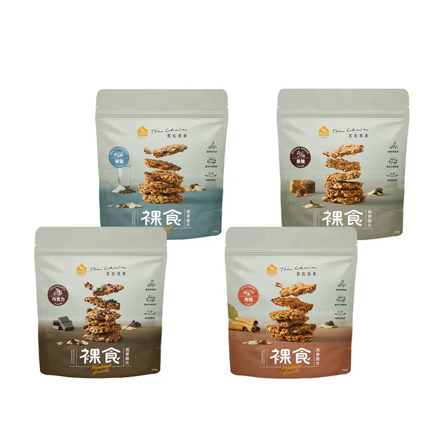 【The Chala蕎拉燕麥】裸食燕麥脆片｜4款任選｜全素