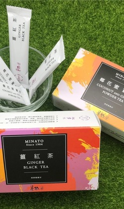 茶粒茶-薑紅茶/椰花蜜薑茶