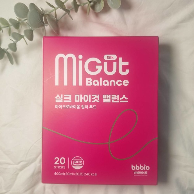 韓國Bio食品 Silk MiGut Balance 40sticks 《(20ml&times;20)&times;2packs》