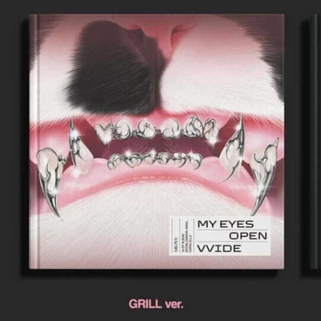 CD MEOVV (미야오) - 首張EP專輯《MY EYES OPEN VVIDE》 [寫真集版][2種中- GRILL Version ]