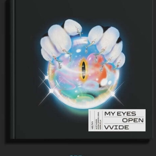 CD MEOVV (미야오) - 首張EP專輯《MY EYES OPEN VVIDE》 [寫真集版][2種中- ORB Version ]