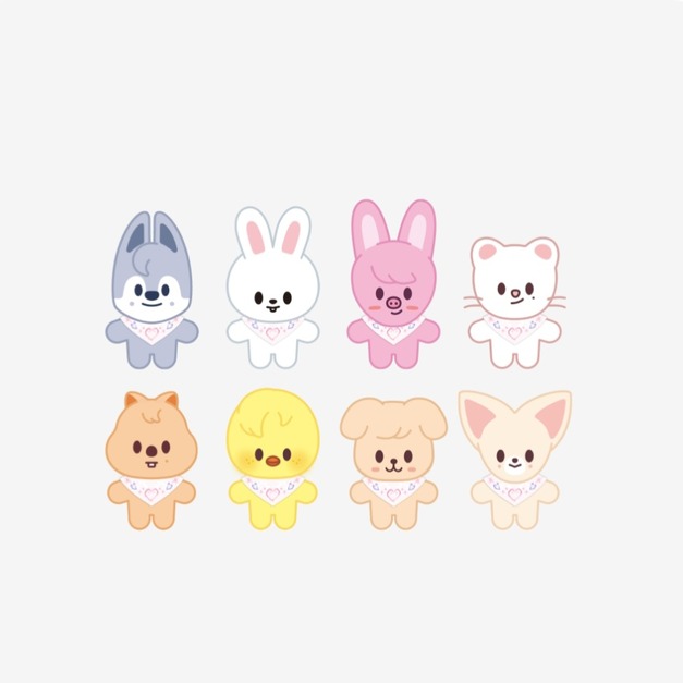 Stray Kids SKZOO PLUSH 10CM Ver. - S  5'CLOCK