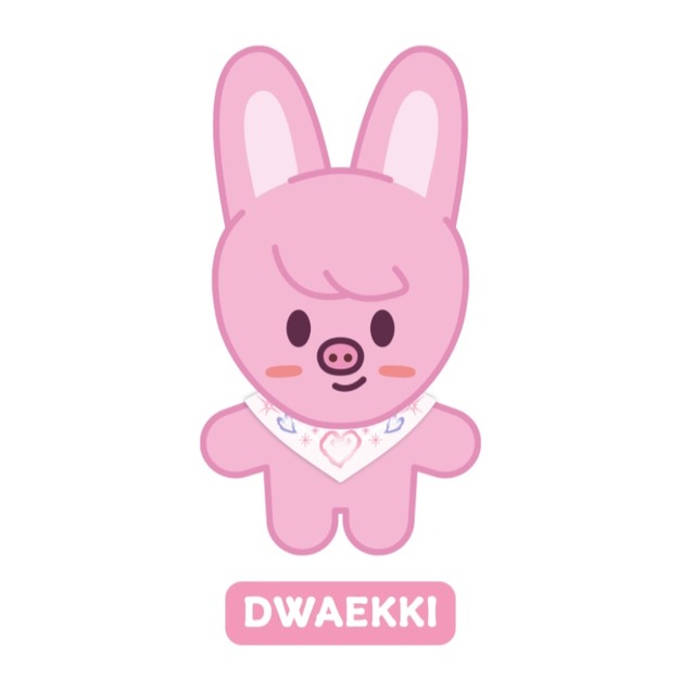 Stray Kids SKZOO PLUSH 10CM Ver. - S  5'CLOCK 毛絨玩具 [ Dwaekki ]