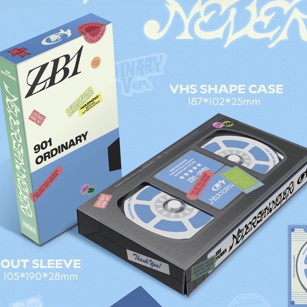 ZEROBASEONE - THE 1ST FULL ALBUM [NEVER SAY NEVER][Ordinary Ver.]