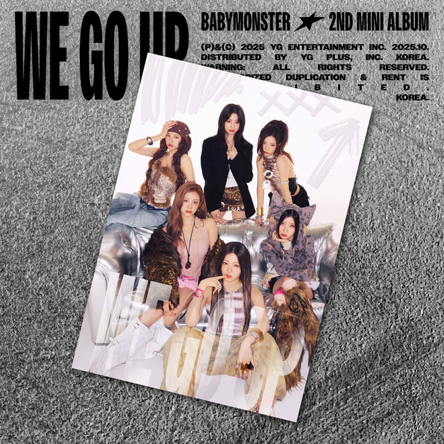 베이비몬스터 (BABYMONSTER) - 2nd MINI ALBUM [WE GO UP] POSTCARD Ver.