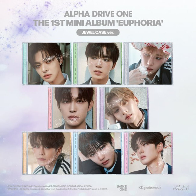 ALPHA DRIVE ONE - 미니앨범 1집 : EUPHORIA [JEWEL CASE ver.]