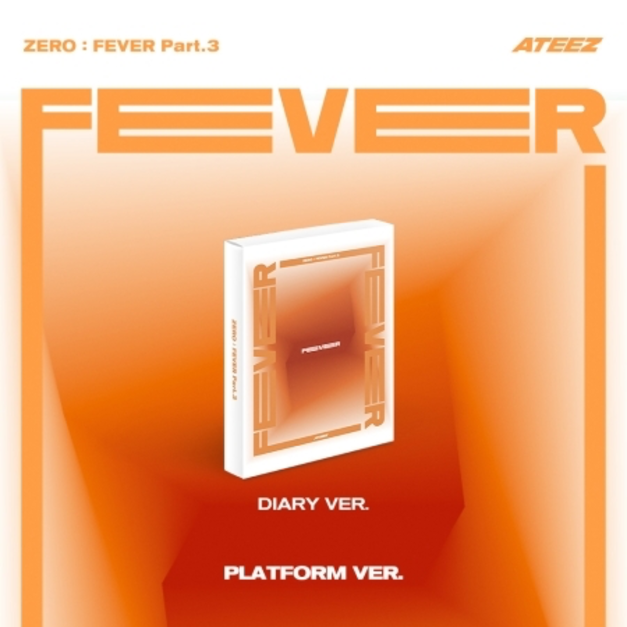 Ateez (橘/DIARY版)ZERO : FEVER Part.3 (PLATFORM VER.)