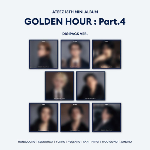 ATTEEZ(YEOSANG版)第十三張迷你專輯「GOLDEN HOUR : Part.4(DIGIPACK VER.)」