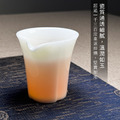 德化窯羊脂玉瓷聚香茶海．茶杯_2