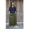 大地旅人側綁純棉褲裙_4