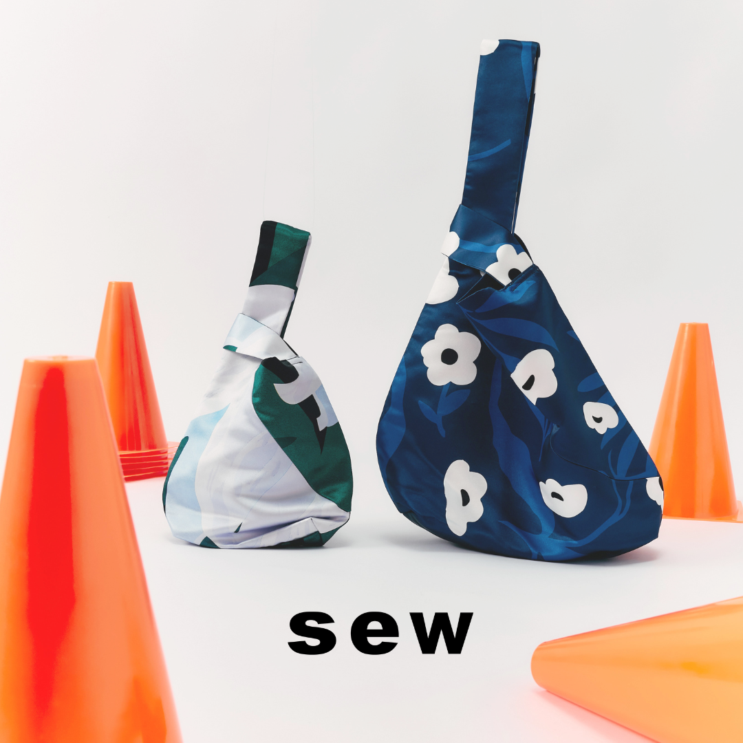 Sew Incorporation縫而 時髦繁花印花包(大) 共五色