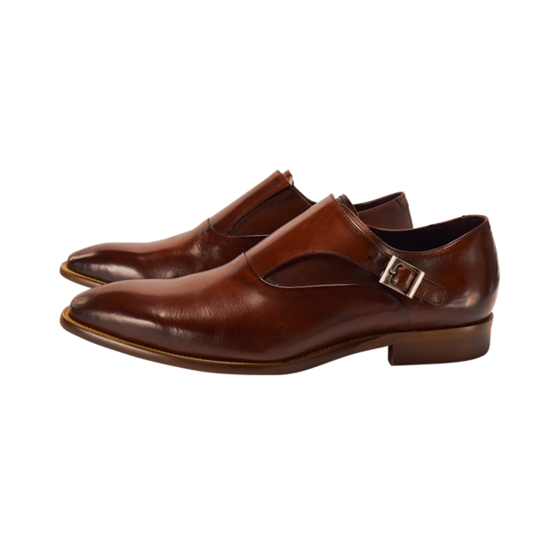 LAIO 極簡全素面孟克鞋 - 深咖