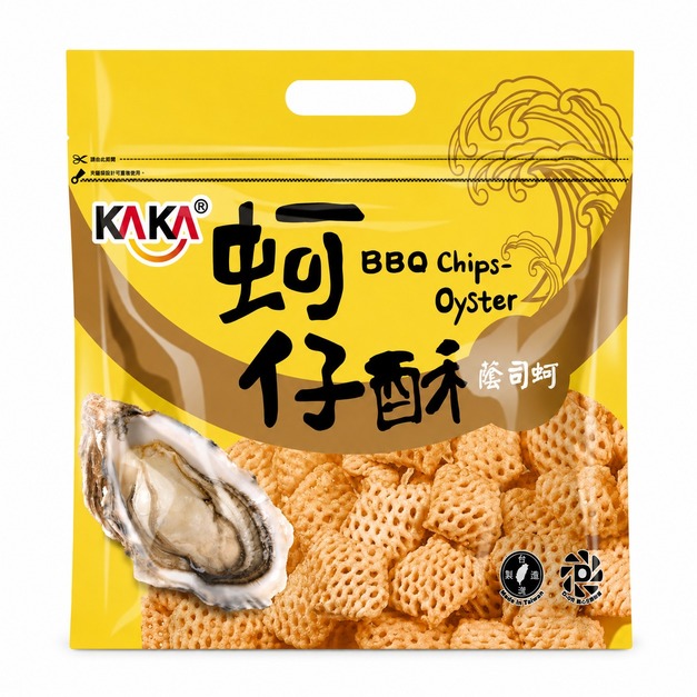 【KAKA】蔭司蚵仔酥 120g 原味 - 酥脆唰嘴 團購零食
