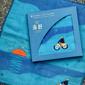 【來好】CityScape純棉手帕-U-bike_5