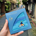 【來好】CityScape純棉手帕-U-bike_4