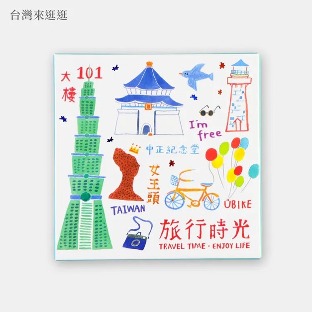 【來好】吸油面紙-烏龍茶香（台灣來逛逛／台灣玩到底)