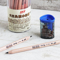 IP-1003 學齡前大三角原木鉛筆(桶裝) 【2B / 3B】_3
