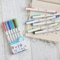 MK-3002 四季繪輕柔筆 6支入/盒 【2款 / 軟毛筆頭】_4