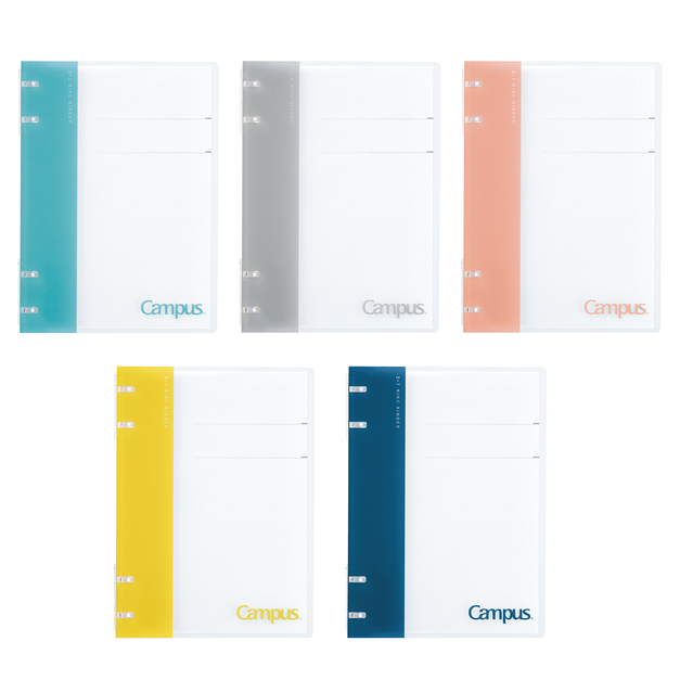 KOKUYO Campus 2x2薄型4孔活頁夾A5