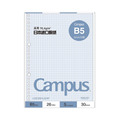 KOKUYO Campus 彩色活頁紙5mm方格30枚B5_3