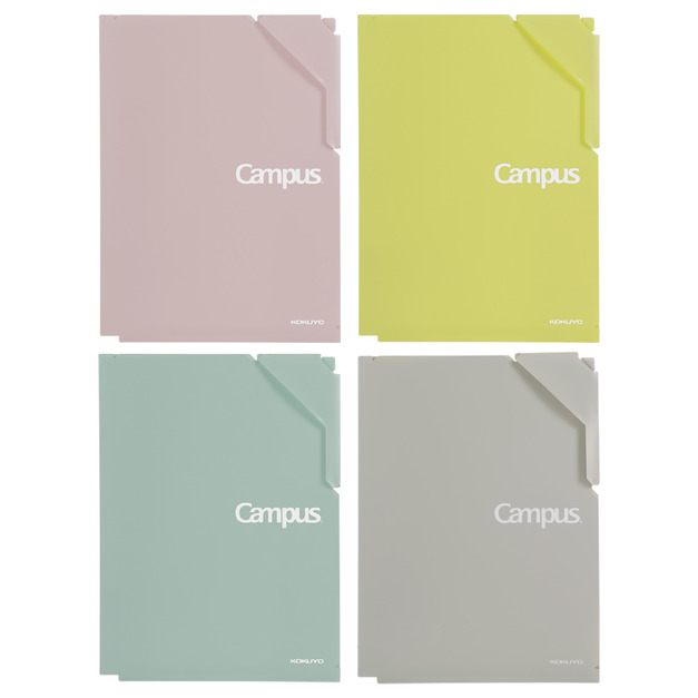 KOKUYO Campus A4大容量資料夾(4入)_x000D_