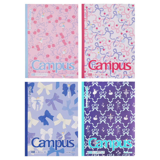 KOKUYO Campus 加藤木蝴蝶結 點線8mm筆記本B5