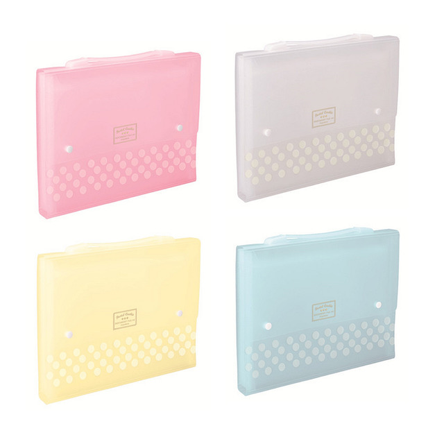 KOKUYO Pastel Cookie NOViTA-R 攜帶型風琴夾13層A4