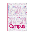 KOKUYO Campus 橫線8mm筆記本B5-毛絨絨的幻想 4入_4