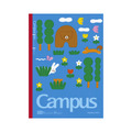 KOKUYO Campus 橫線8mm筆記本B5-My little friends 4入_4