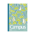 KOKUYO Campus 橫線8mm筆記本A5-和動物們散步 4入_4