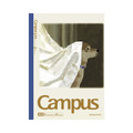 KOKUYO Campus 橫線8mm筆記本A5-窗簾與小狗 4入_3