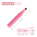 W-8158 拼接螢光筆【4mm / 斜頭】_2