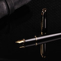 RS-306G 知性系列鋼筆(金爵黑)