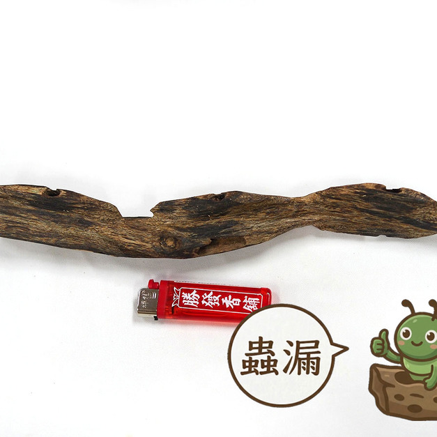 蟲漏糖結綠棋楠沉香，編號BC05