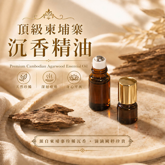 頂級柬埔寨沉香精油