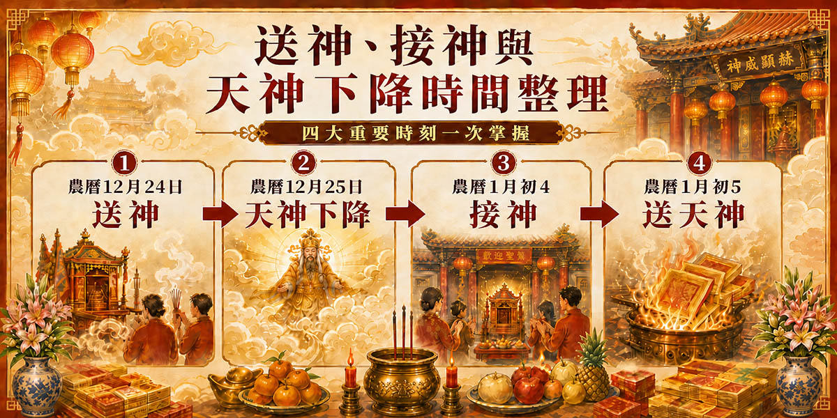 送神、天神下降、接神是怎麼一回事？雲馬總馬怎麼燒才正確?