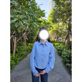 絕佳比例 修身剪裁短版襯衫_1