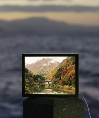 燈箱｜日本鐵道攝影-絕景只見線｜星賢孝