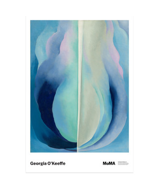 歐姬芙 Georgia O'Keeffe｜抽象的藍 Abstraction Blue