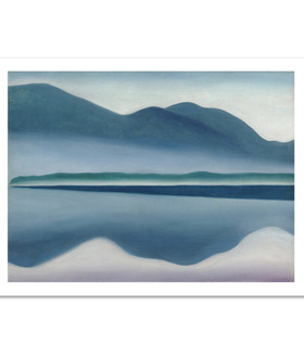歐姬芙 Georgia O'Keeffe｜倒影中的喬治湖