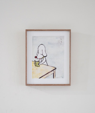 奈良美智 Yoshitomo Nara｜勉強中（學習中）