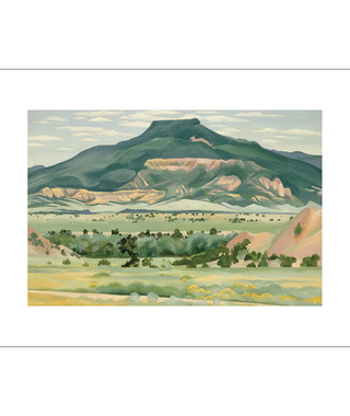 歐姬芙 Georgia O'Keeffe｜My Front Yard, Summer, 1941