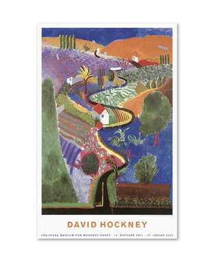 David Hockney｜尼科爾斯峽谷 NICHOLS CANYON