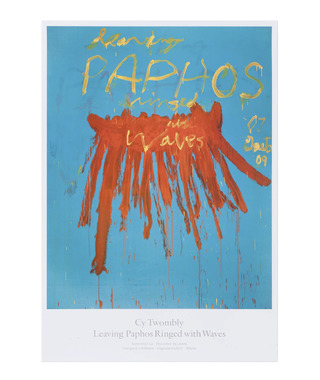 CY TWOMBLY｜LEAVING PAPHOS RINGED WITH WAVES