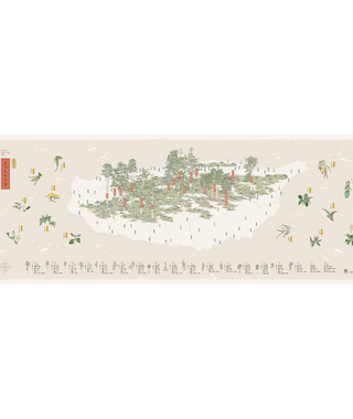 插畫家 阿比｜台灣巨木地圖