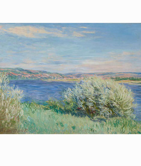 莫內 Monet ｜維特伊附近的塞納河畔