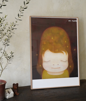 奈良美智 限定ポスター The Little Star Dweller 奈良美智 N's Yard 限定ポスター 「The Little Star Dweller