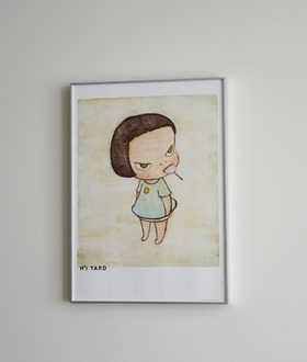 【額付】奈良美智「Dream Time」 真作保証】奈良美智 Dream Time Nara Yoshitomo Framed poster